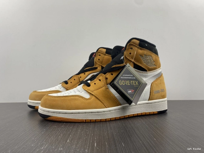 DB2889-700 Light Jordan High 1 Curry Element Gore-Tex 0627